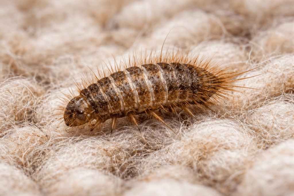 Carpet Beetle Larvae How To Identify Heat Treatment