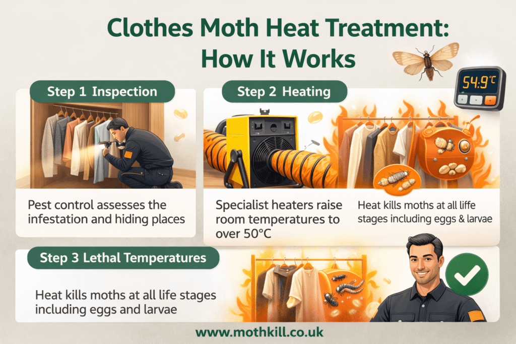 Clothes Moth Heat Treatment: How It Works and Why It’s Effective - Moth